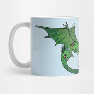 Jungle Hidden Dragon :: Dragons and Dinosaurs Mug